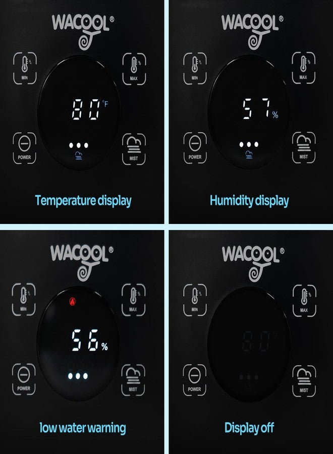 WACOOL Reptile Fogger with Humidity Controller, 4L Large Tank Reptile Humidifier with Humidistat & Extended Hose, Automatic Terrarium Fogger for Beared Dragon Lizard Gecko Snake Tortoise - Image 5